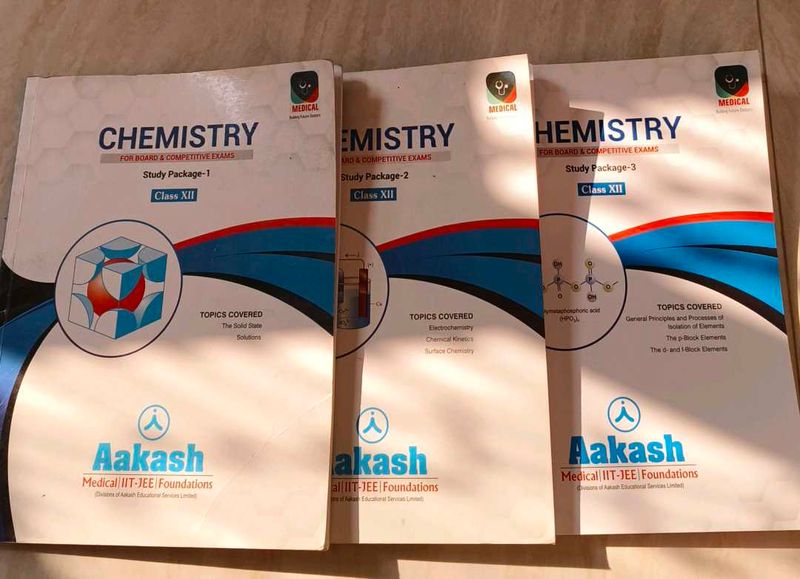 Aakash Chemistry Class XII Study Package