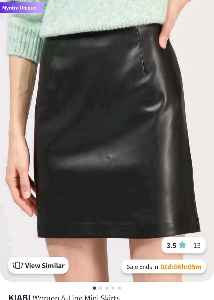 Leather Skirt