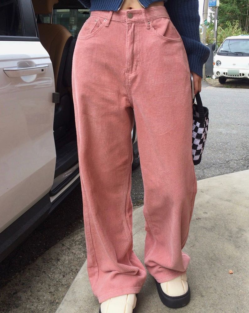 Curduroy Pink Bottom  🥳