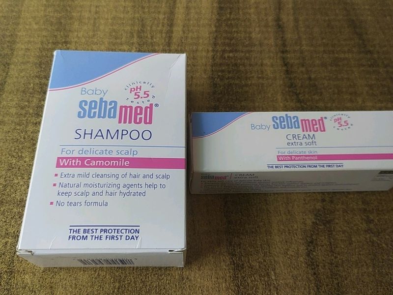 Combo Sebamed Shampoo And Cream