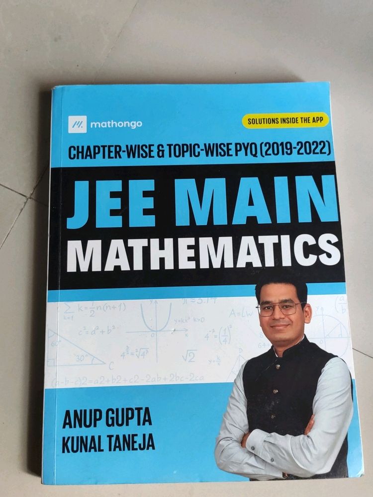 MathonGo Maths PYQ Book For JEE Main