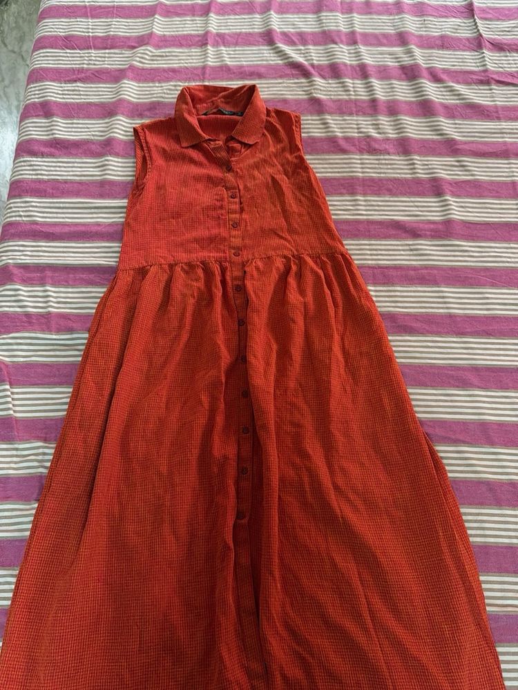 Orange Dress From trends