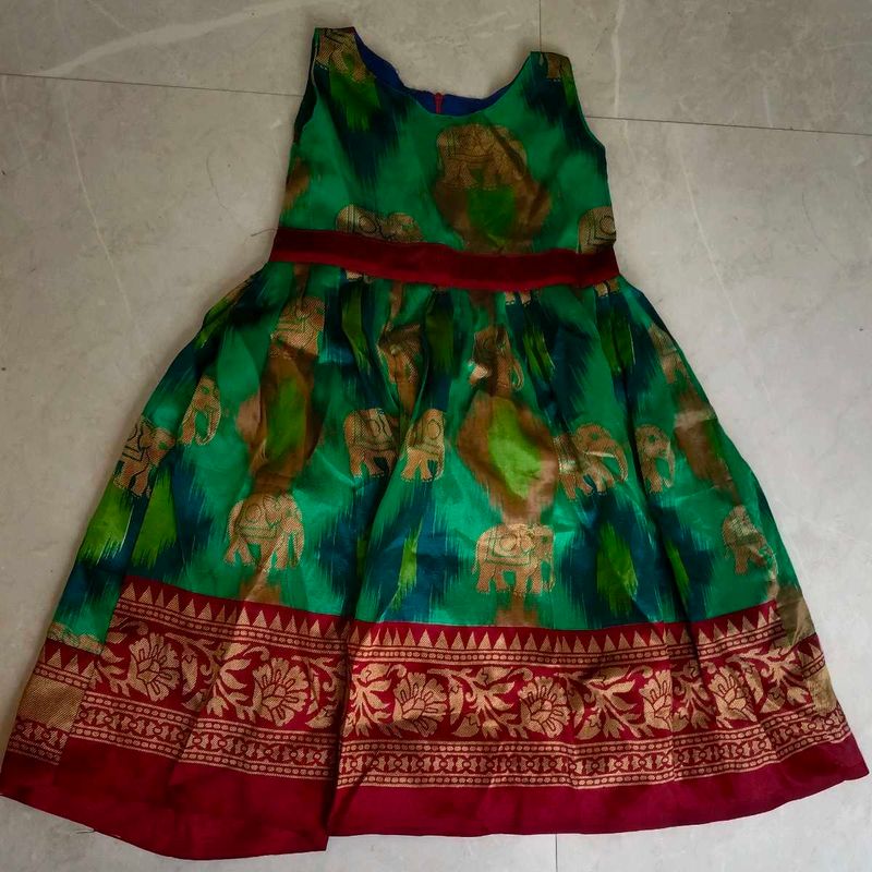 Kids Frock For 9 To 10 Years