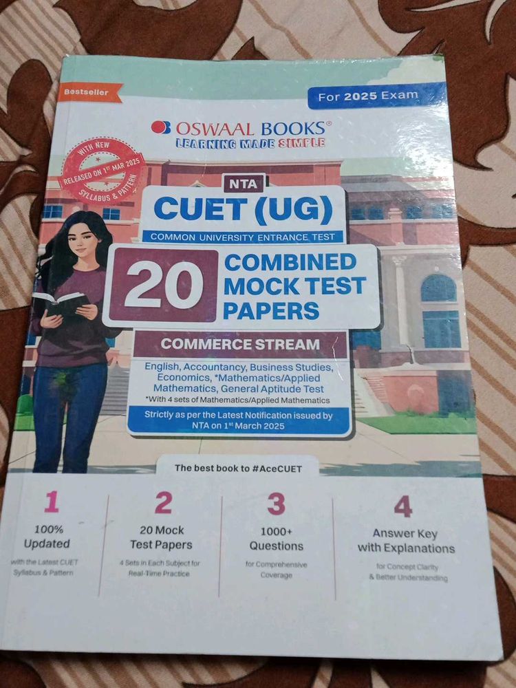 CUET (UG) Commerce Mock Test Papers