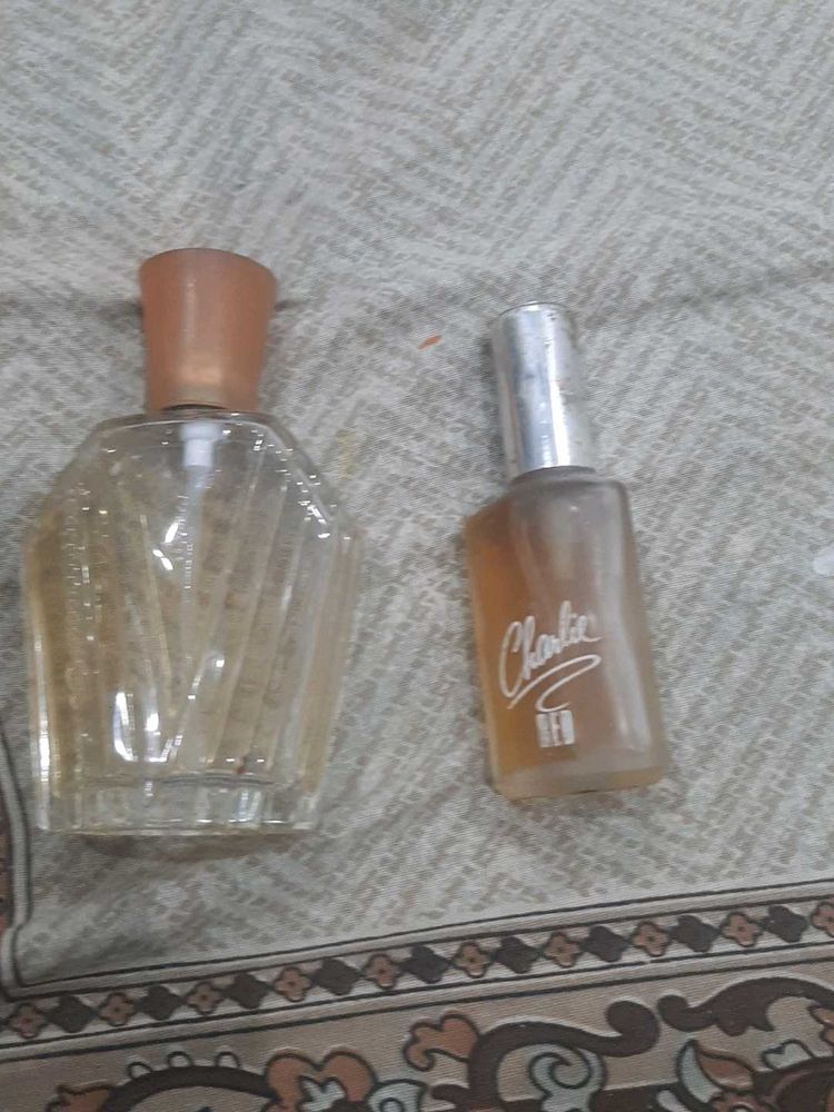 These are the empty bottles of perfume