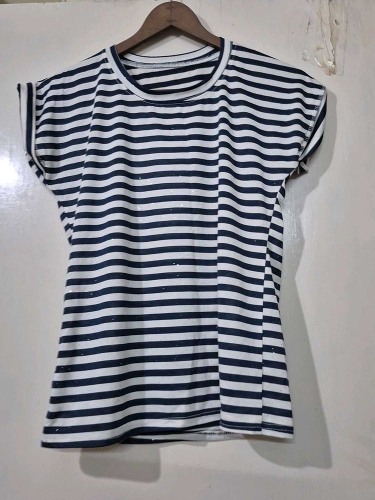 Stripes Top For Girls