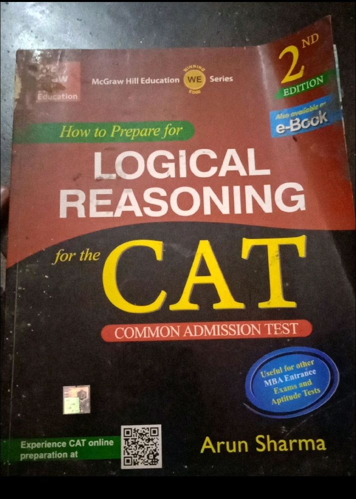 How to Prepare for Logical Reasoning for Cat Government exam and competitive exam bookEnglish Book