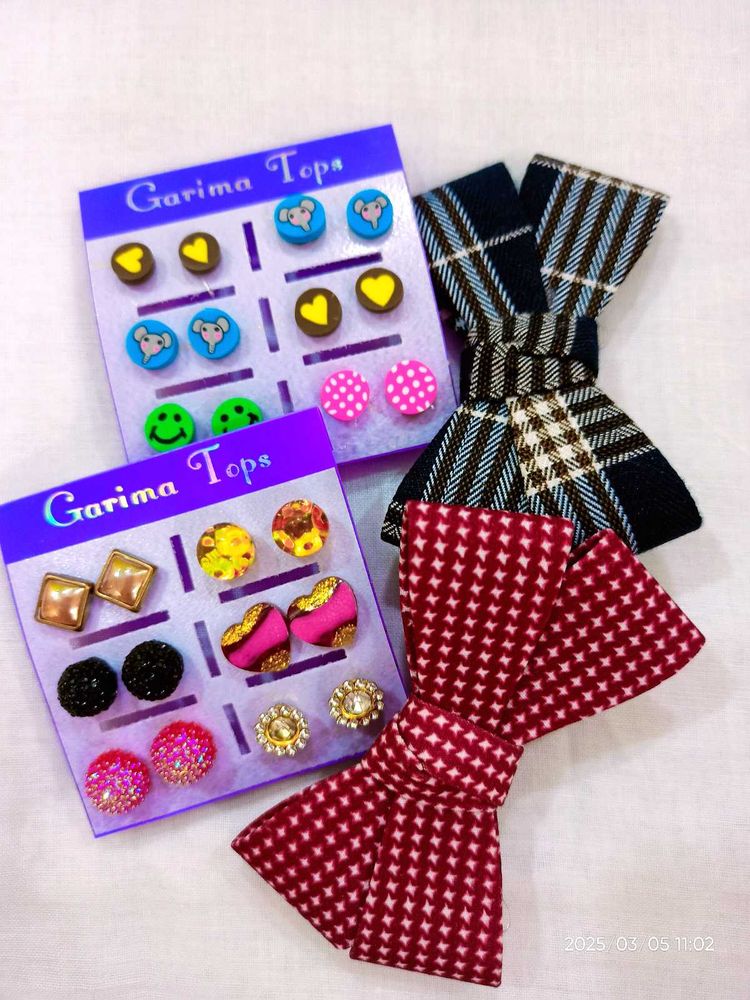 Assesories(Bows Clips And Tops)