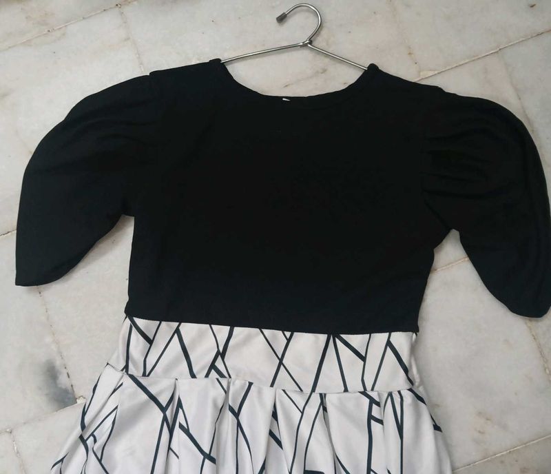 Black &amp; White Dress