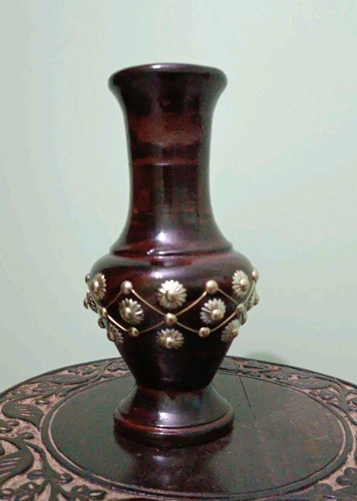 New Wooden Flower Pot