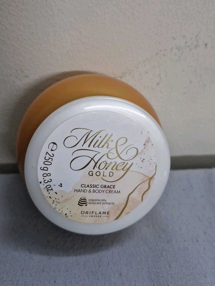 Oriflame Milk &amp; Honey Gold Hand &amp; Body Cream
