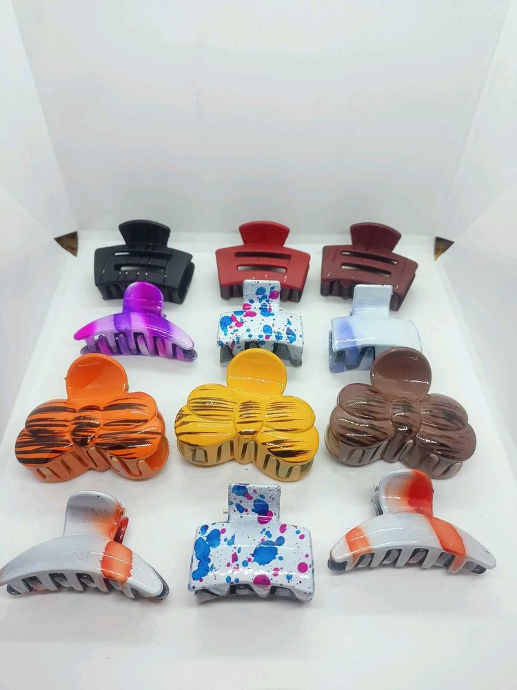 New 12 Mix Hair Cluchers Combo