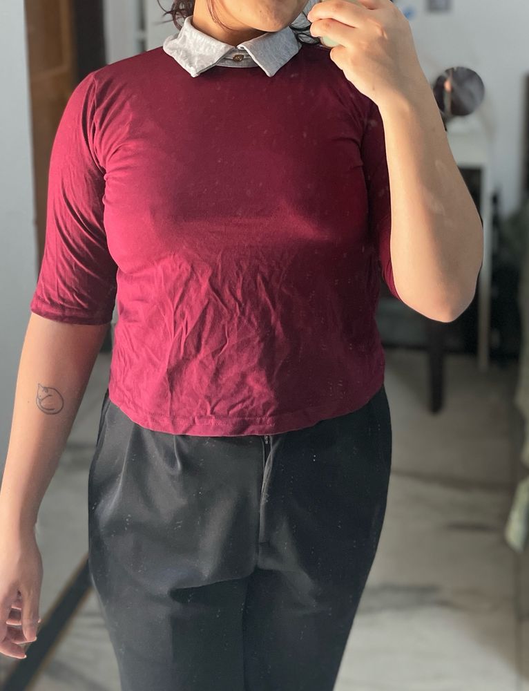 Collar Neck Tshirt