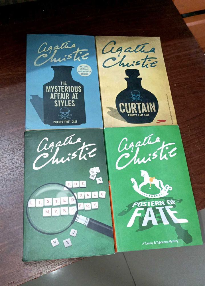 Agatha Christie Murder Mystery Suspense Novels