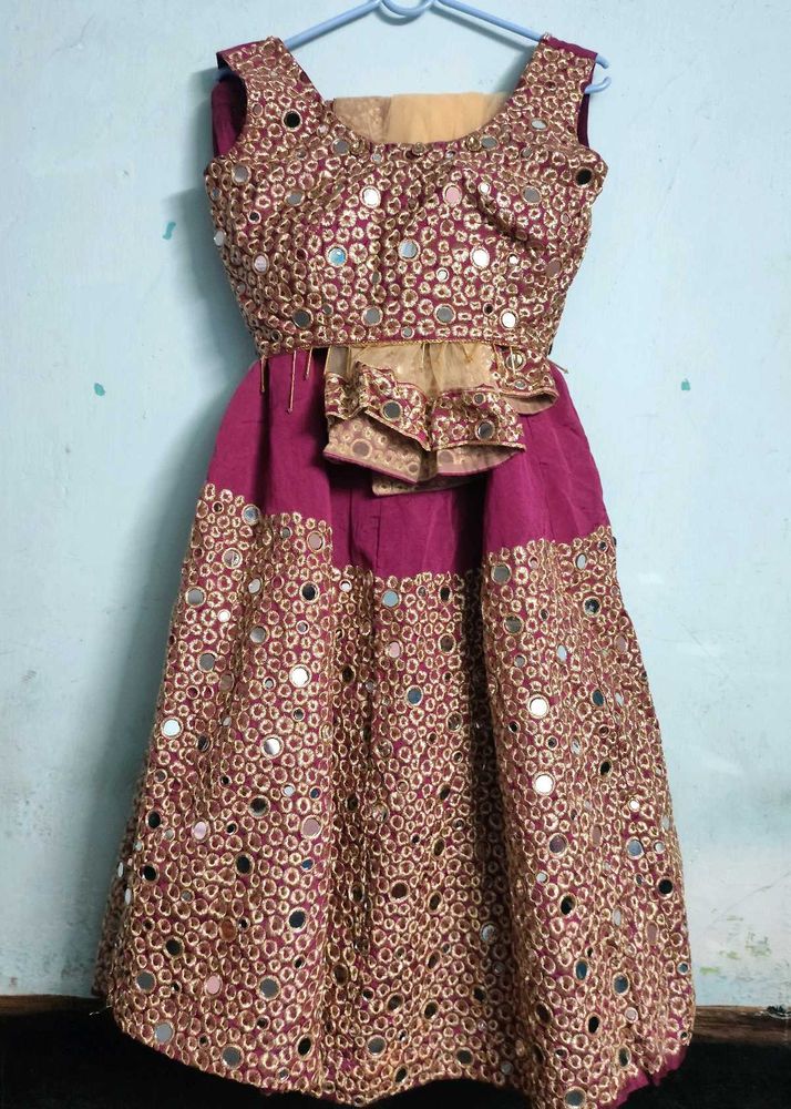 Mirror Work Lehenga Choli