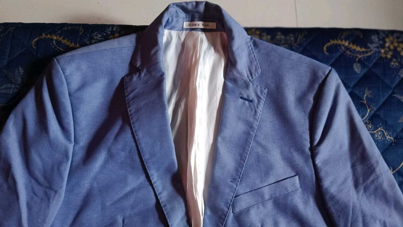 Zara Man Blue Blazer