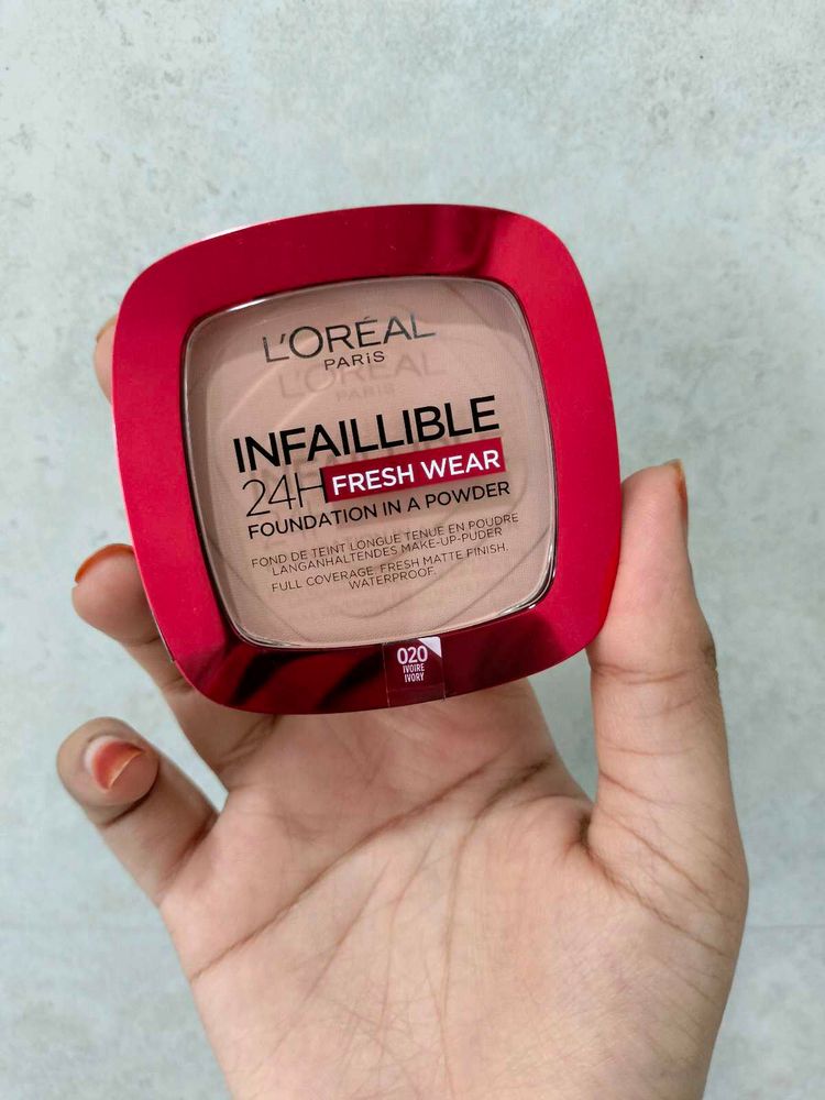 Loreal Paris Fresh Wear Foundation Compact-020