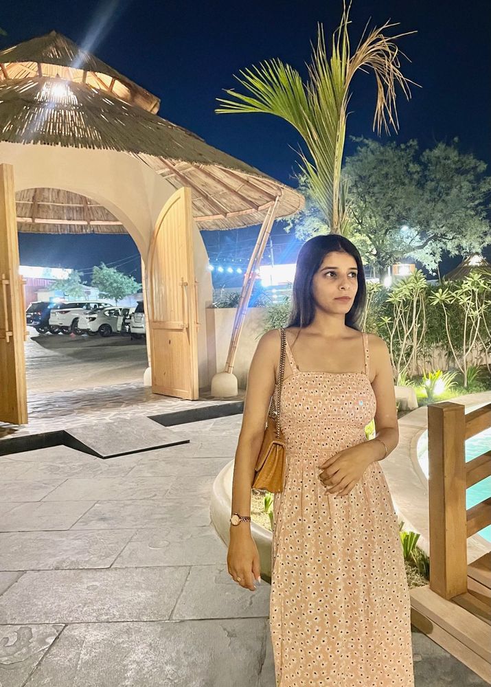 Floral Sundress with Spaghetti Straps