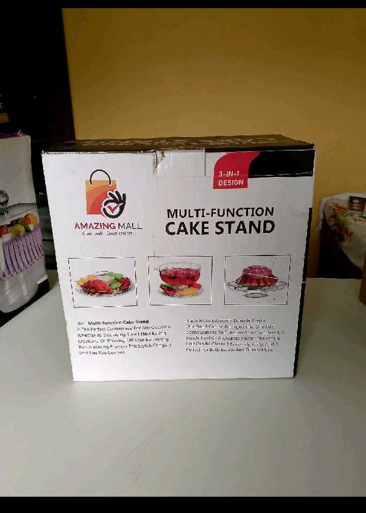 3-in-1 Multi-Function Cake Stands