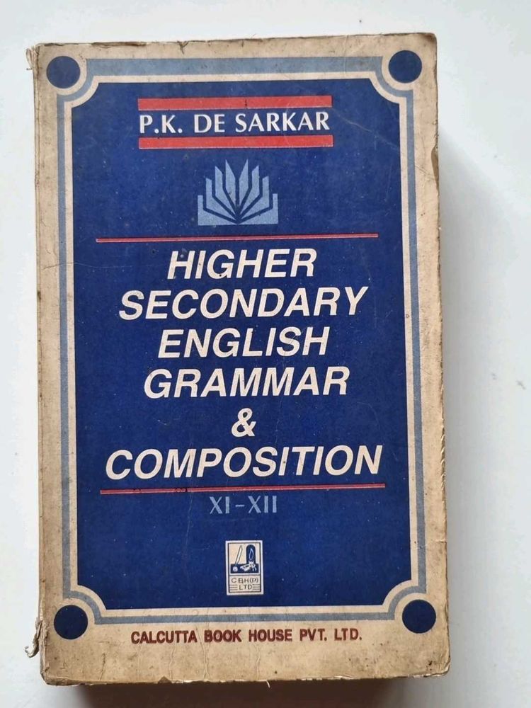 Higher Secondary English Grammar And Composition