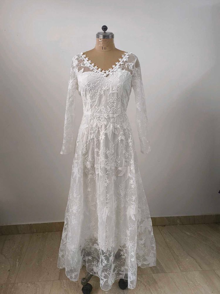 Floral Lace Gown