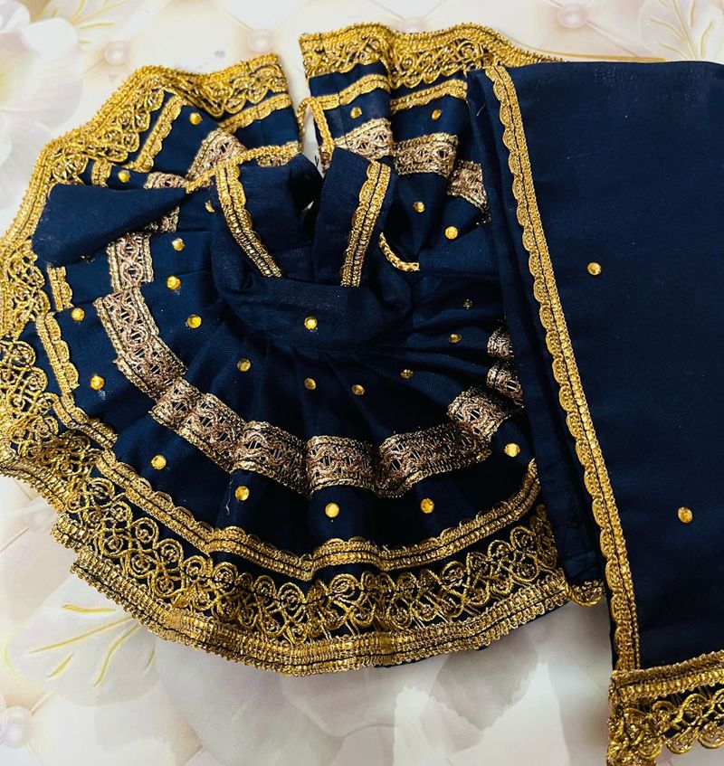 Laddu Gopal Dress With Duptta Size 4,5