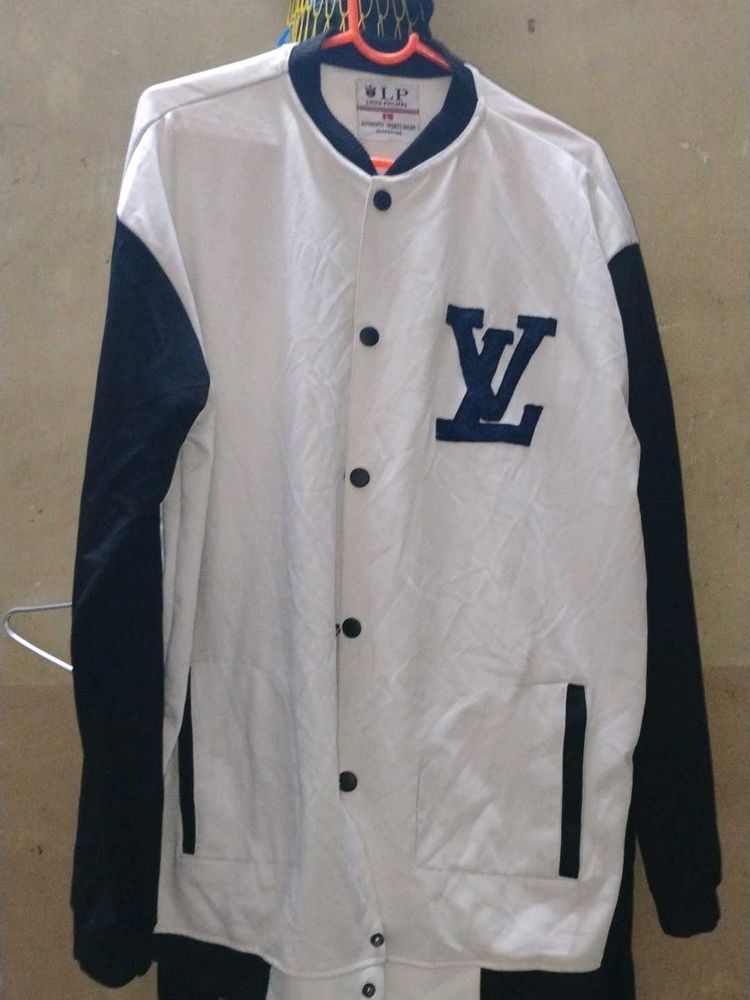 Stylish White &amp; Black Jacket