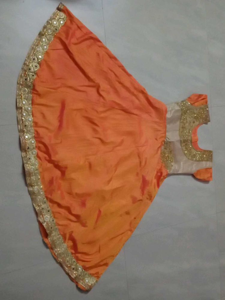 Orange Grand Dress