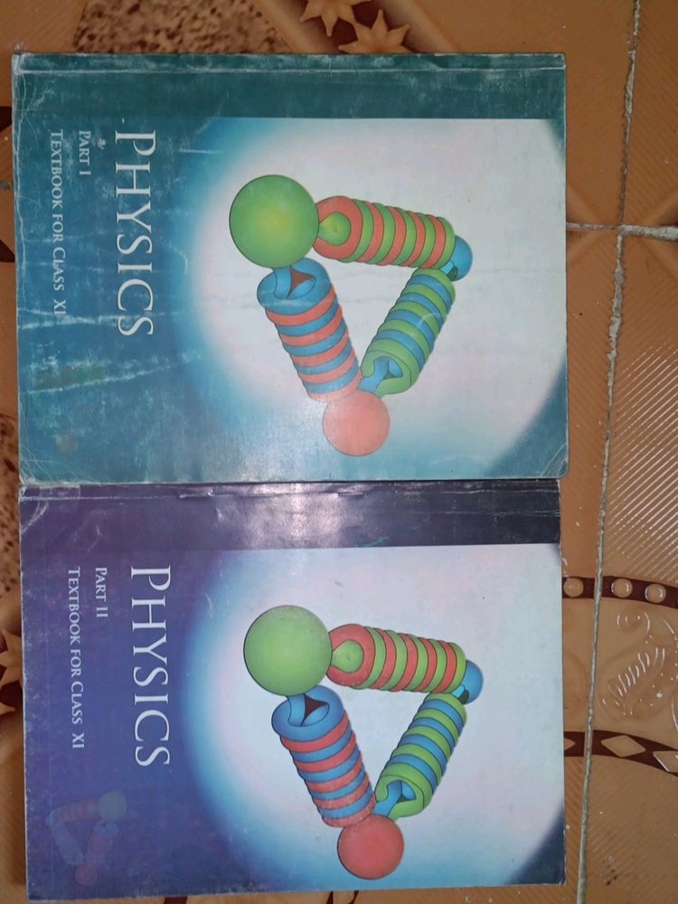 11 Class Ncert Physics Part1+ Part2 New Book