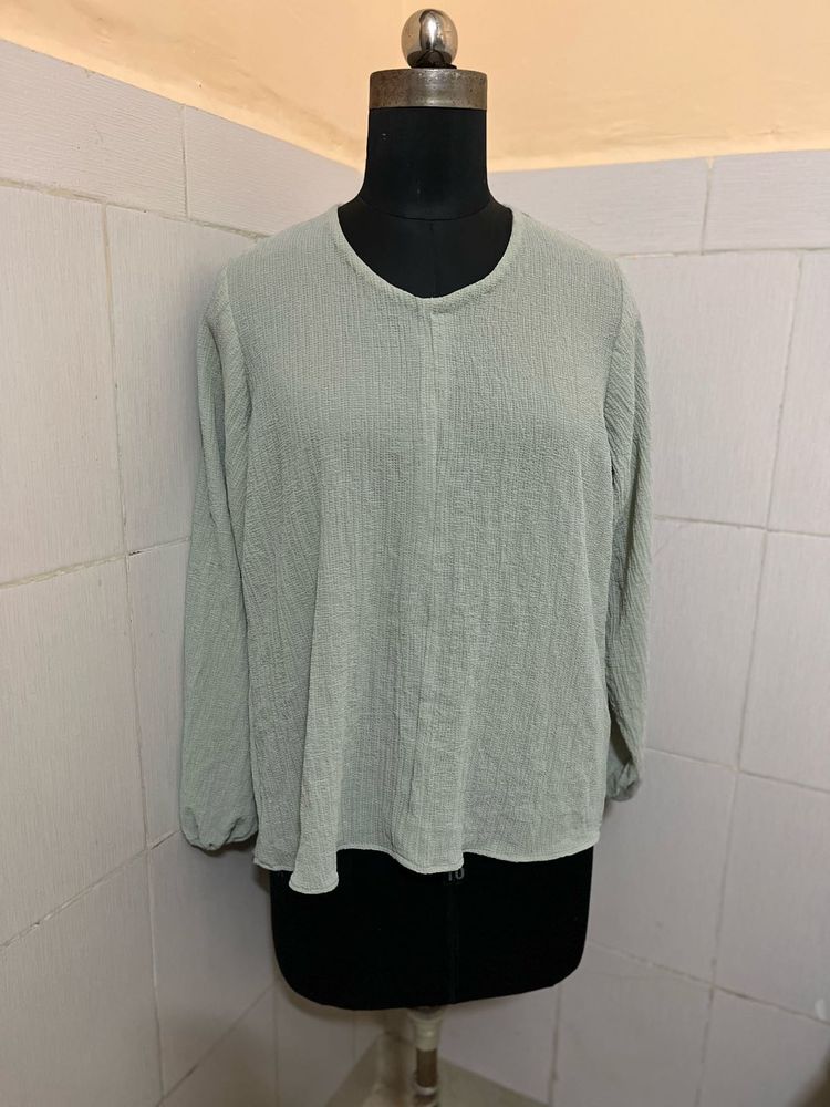 minting crinkled top