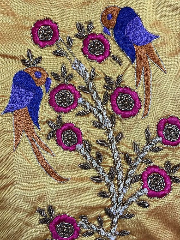 Anarkali With Embroidery Dupatta