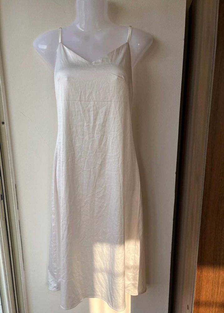 White Slip Dress