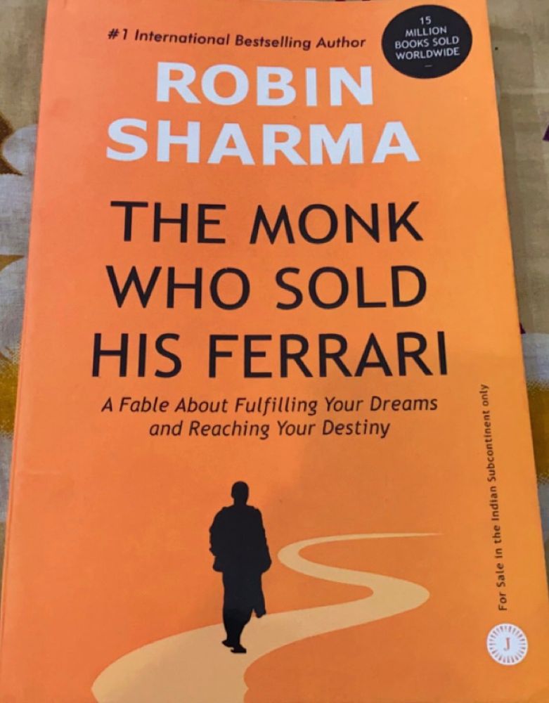 The monk who sold his Ferrari by Robin Sharma