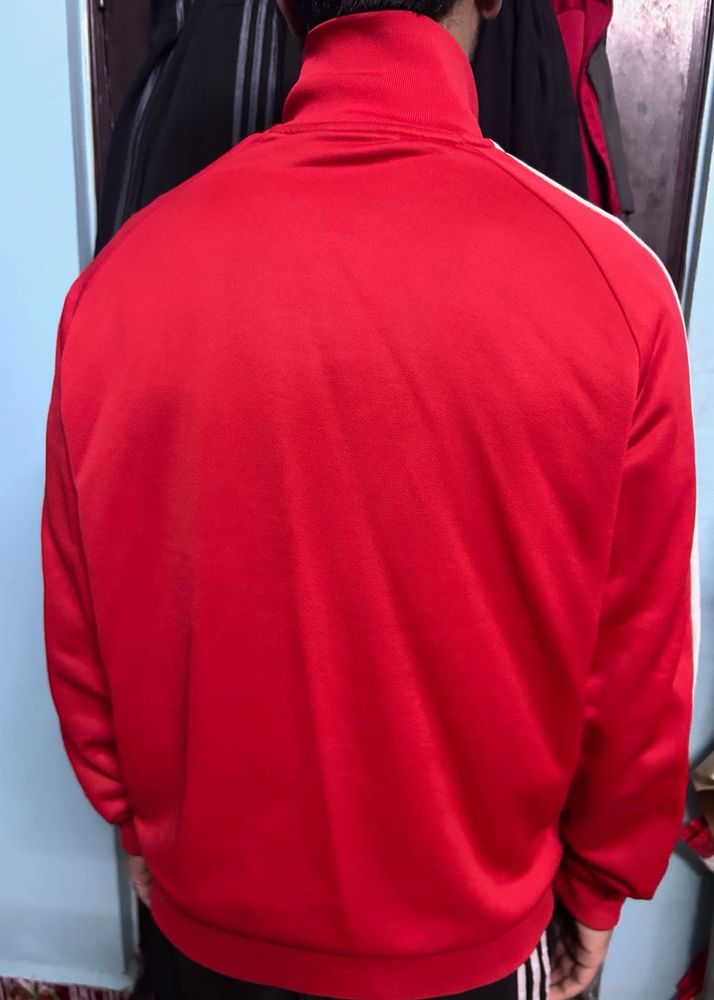 Red Track puma Jacket