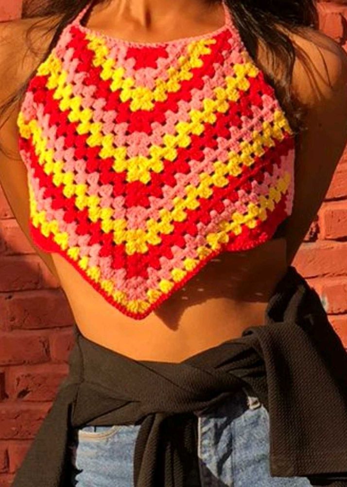 Crochet Halter Top