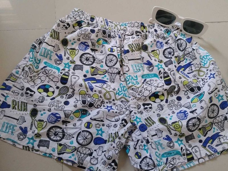 Playful Printed Summer Shorts