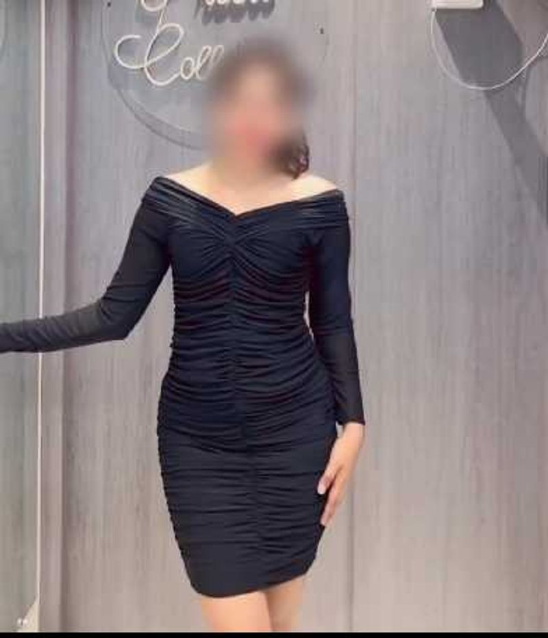 Black Bodycon Mini Dress