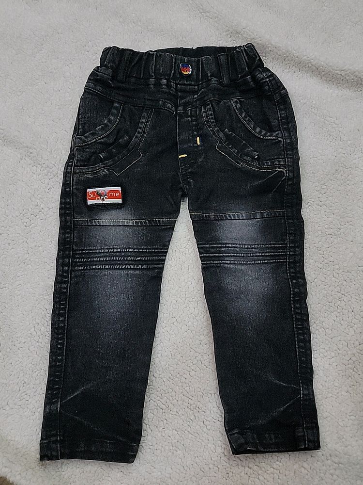 12-18 Months Old Boy&#39;s Denim Jeans