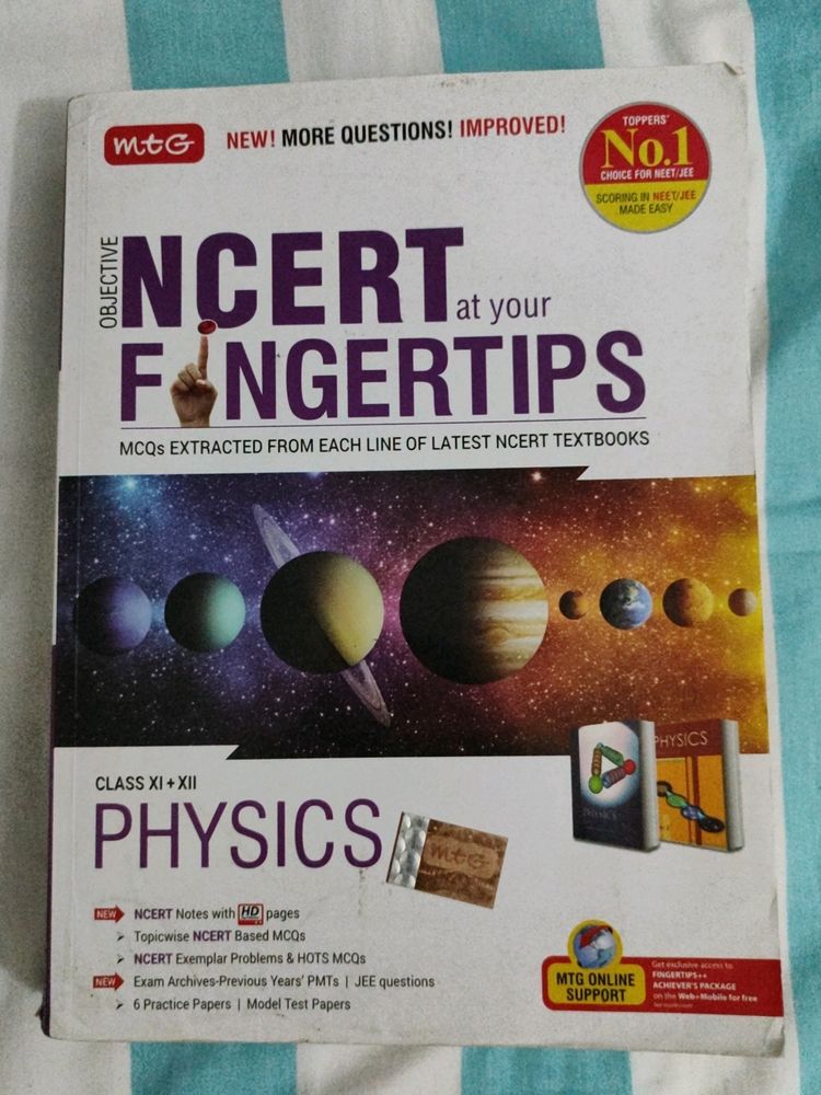 Mtg Physics Ncert At Your FingertipsClass 11&amp;12