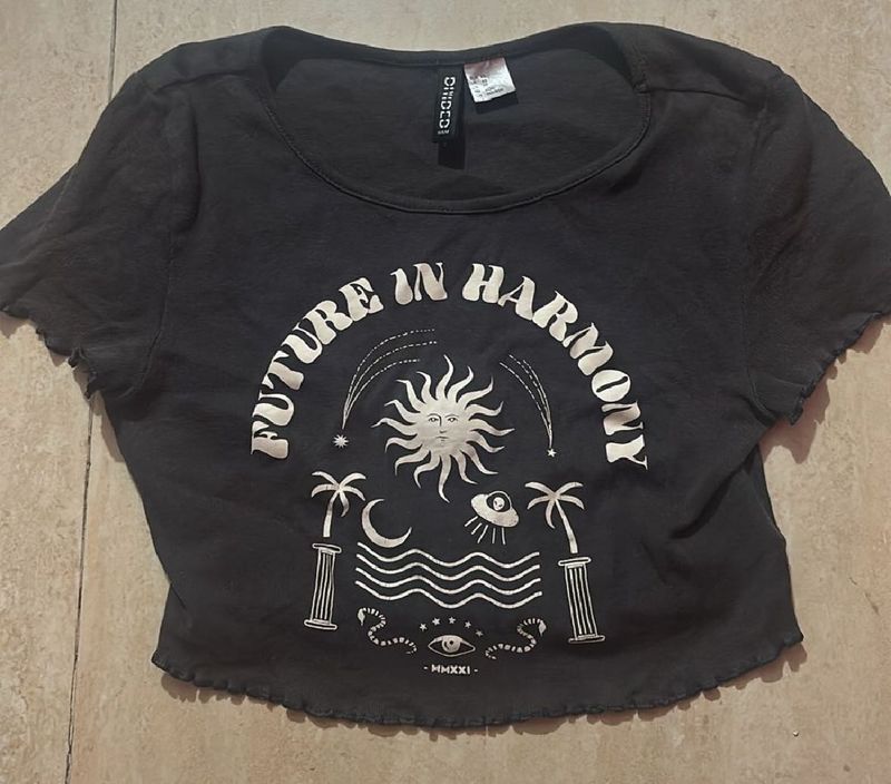 H&amp;m Crop Top Y2k