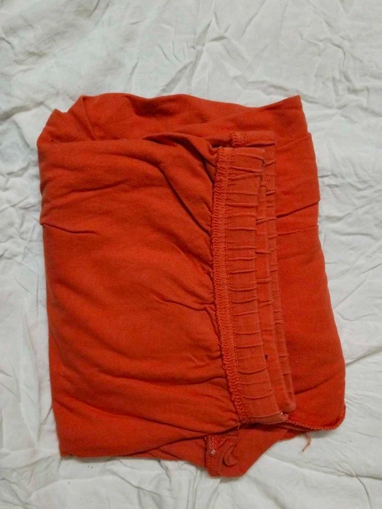 Women's Orange Leggings