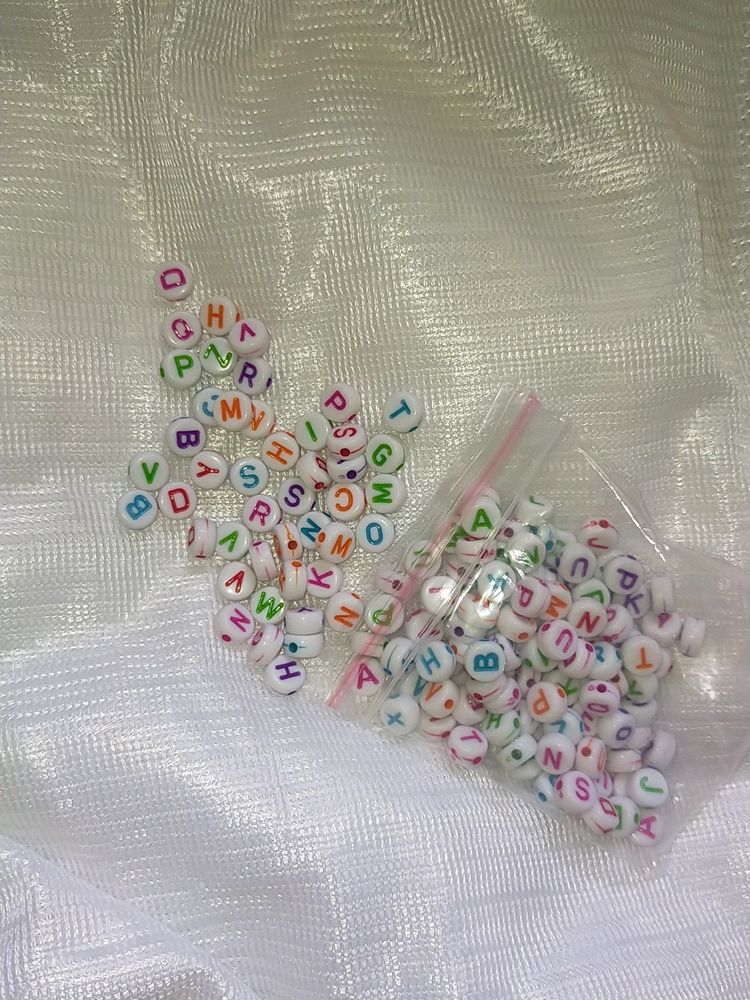 Alphabet Letters Bracelet Making Beads✨