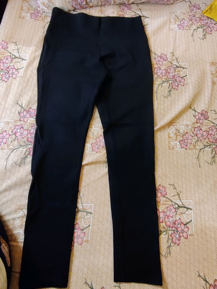 Black Colour High Waist Jeggings/Jeans from Myntra