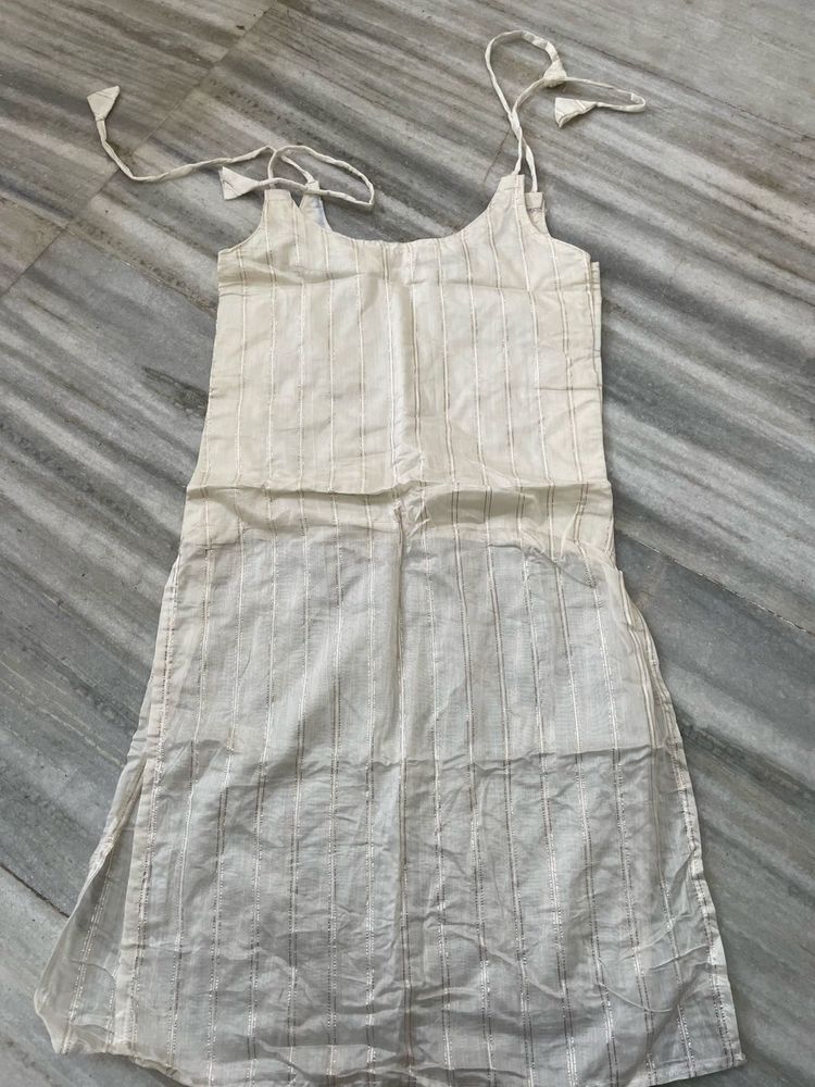 White Cotton Kurta