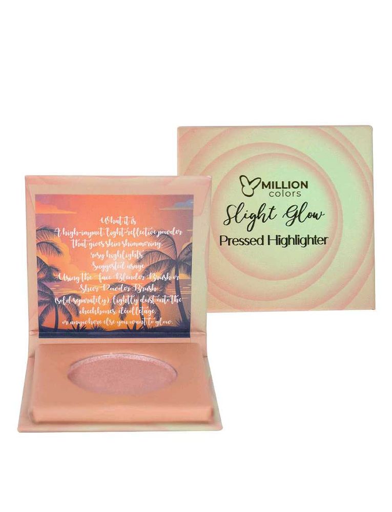Million Colors Slight Glow Pressed Highlighter