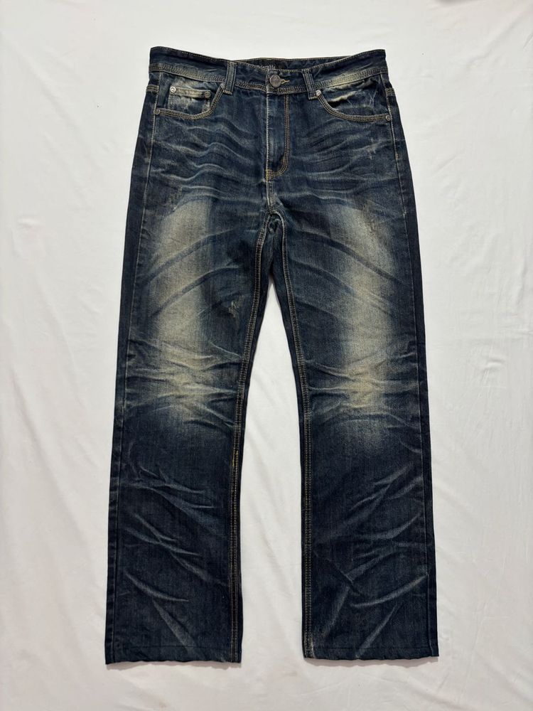 Distressed Denim Jeans