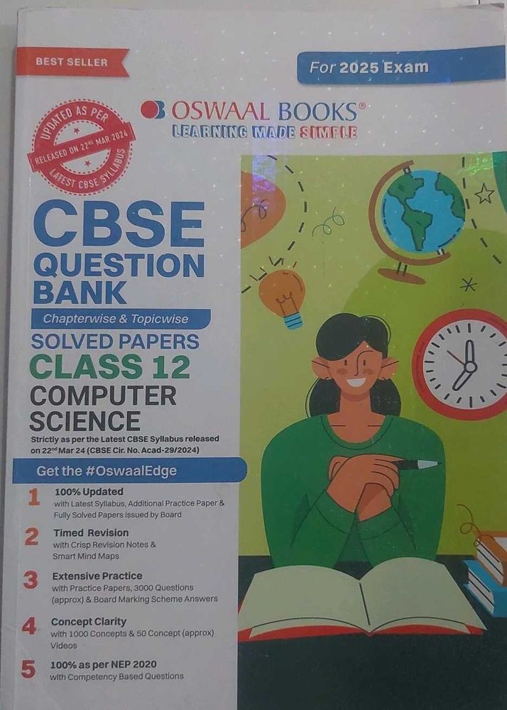 CLASS 12 COMPUTER SCIENCE CBSE QUESTION BANK