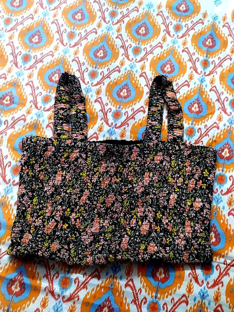 Floral Crop Top