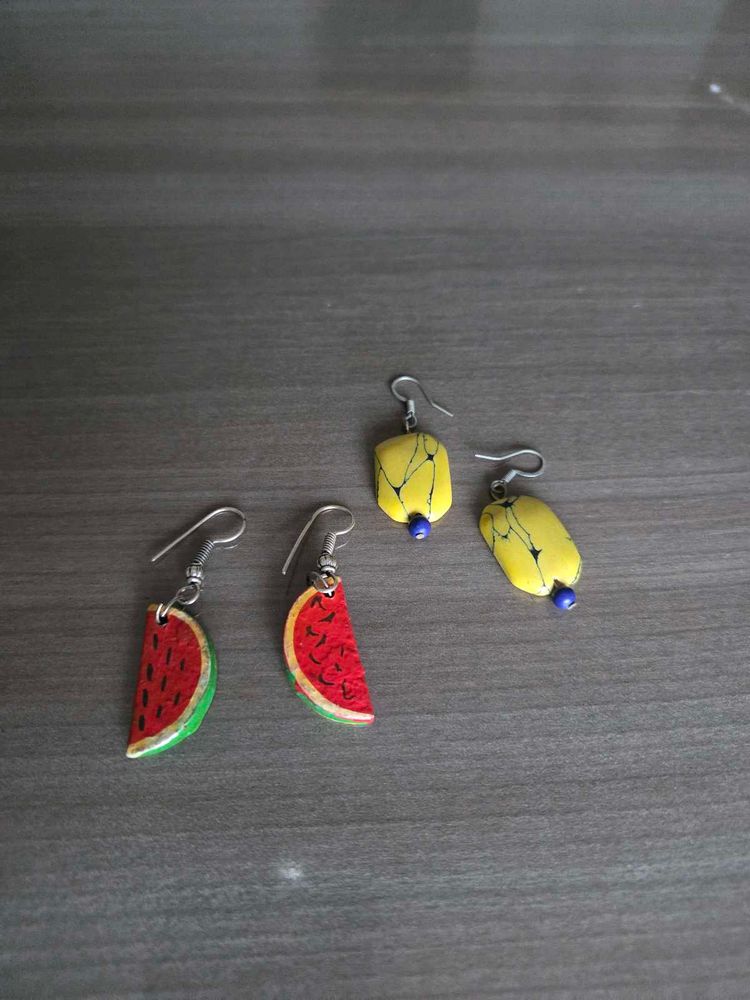 Funky Colourful Earrinng Set 2