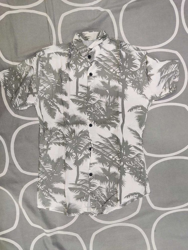 Palm Tree Print Shirt